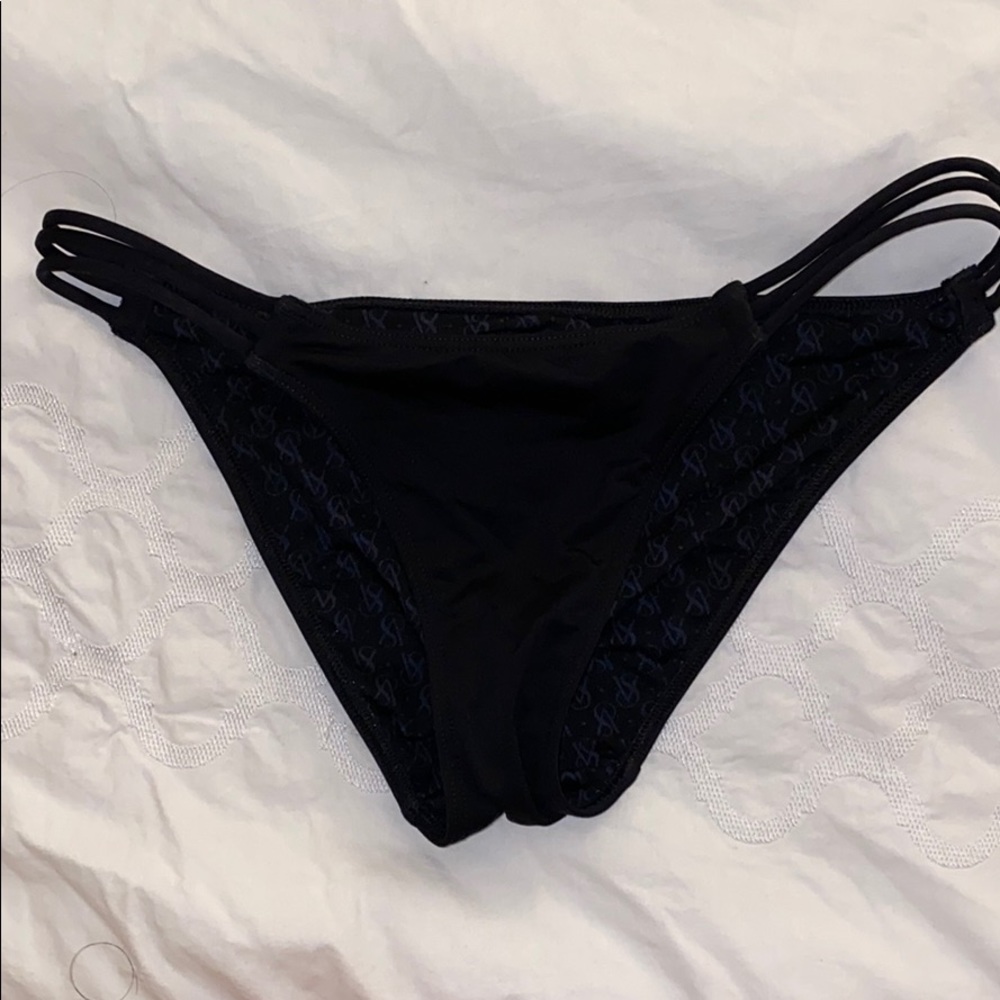 Victoria’s Secret black bikini bottom xs small
